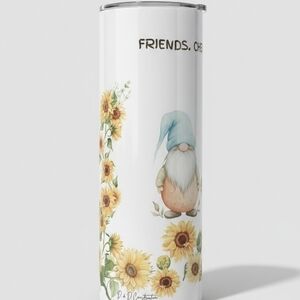 Gnome Friends Cheaper Than Therapy Tumbler